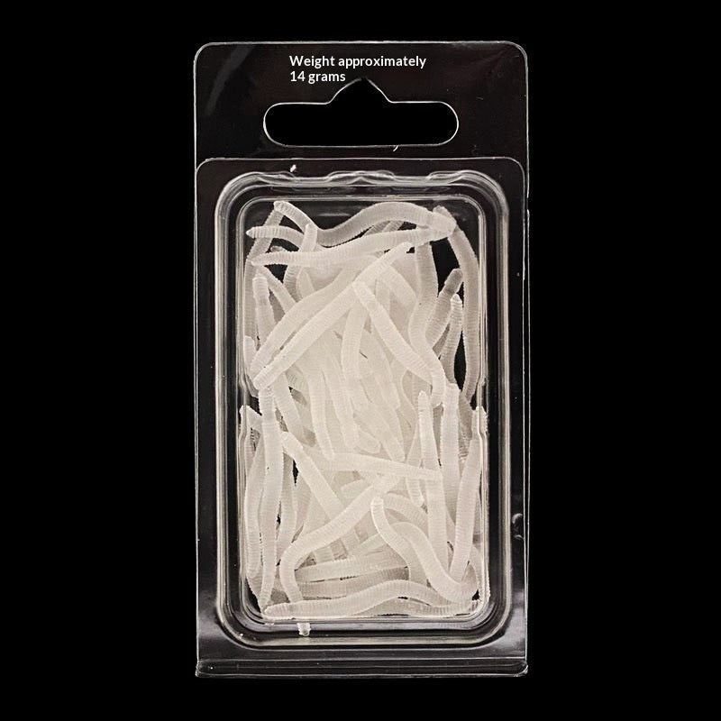 Bionic Earthworm TPR Soft Lure Tri Light Beauty