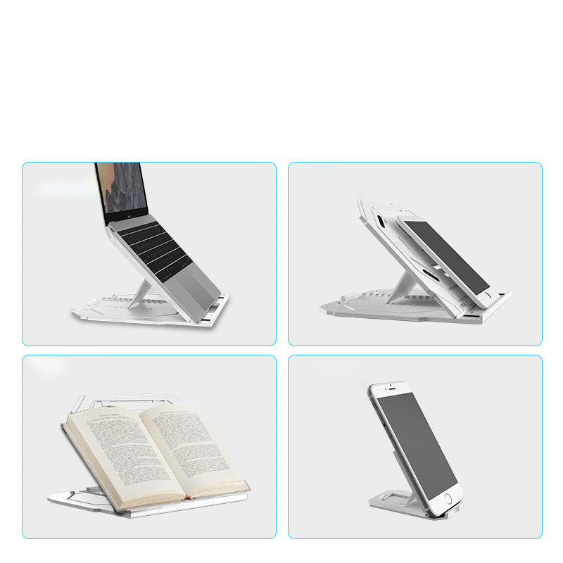 Notebook With Mobile Phone Stand For Multi Angle Adjustment