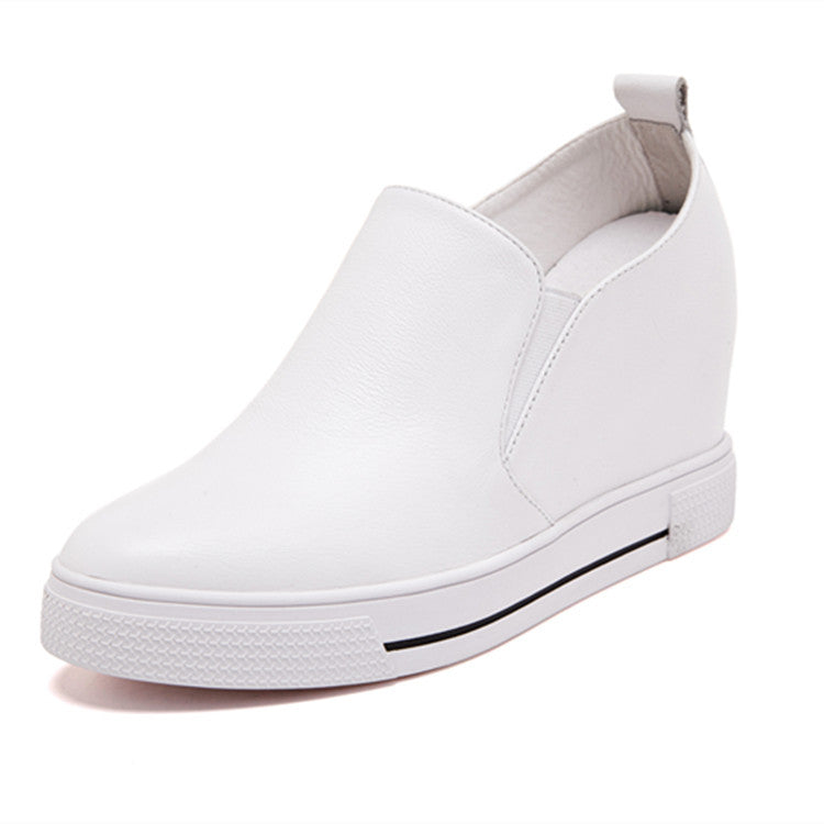 Elevated Slip-On Women's Thick Sole Shoes LadyShow.Store