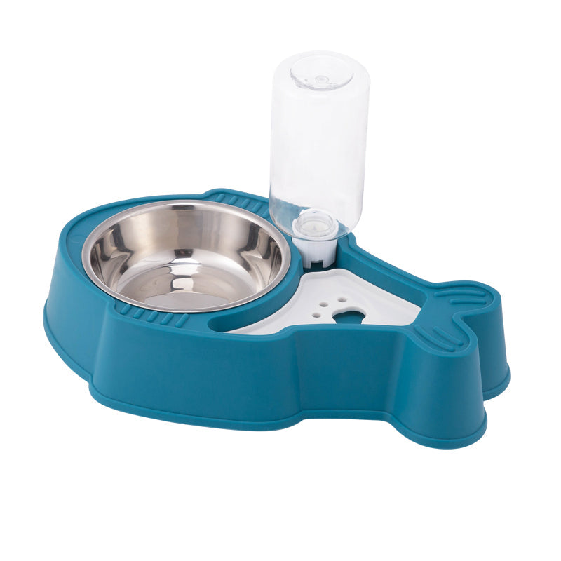 Pet 2-in-1 Moisture-proof Beard Automatic Drinking Bowl Pets Fashion