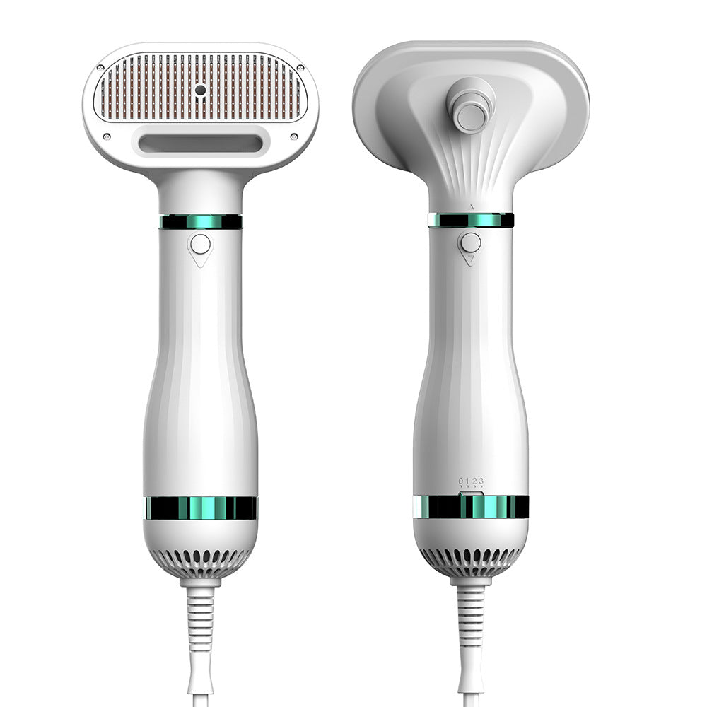 2-in-1 Pet Grooming Dryer and De-shedding Brush LadyShow.Store
