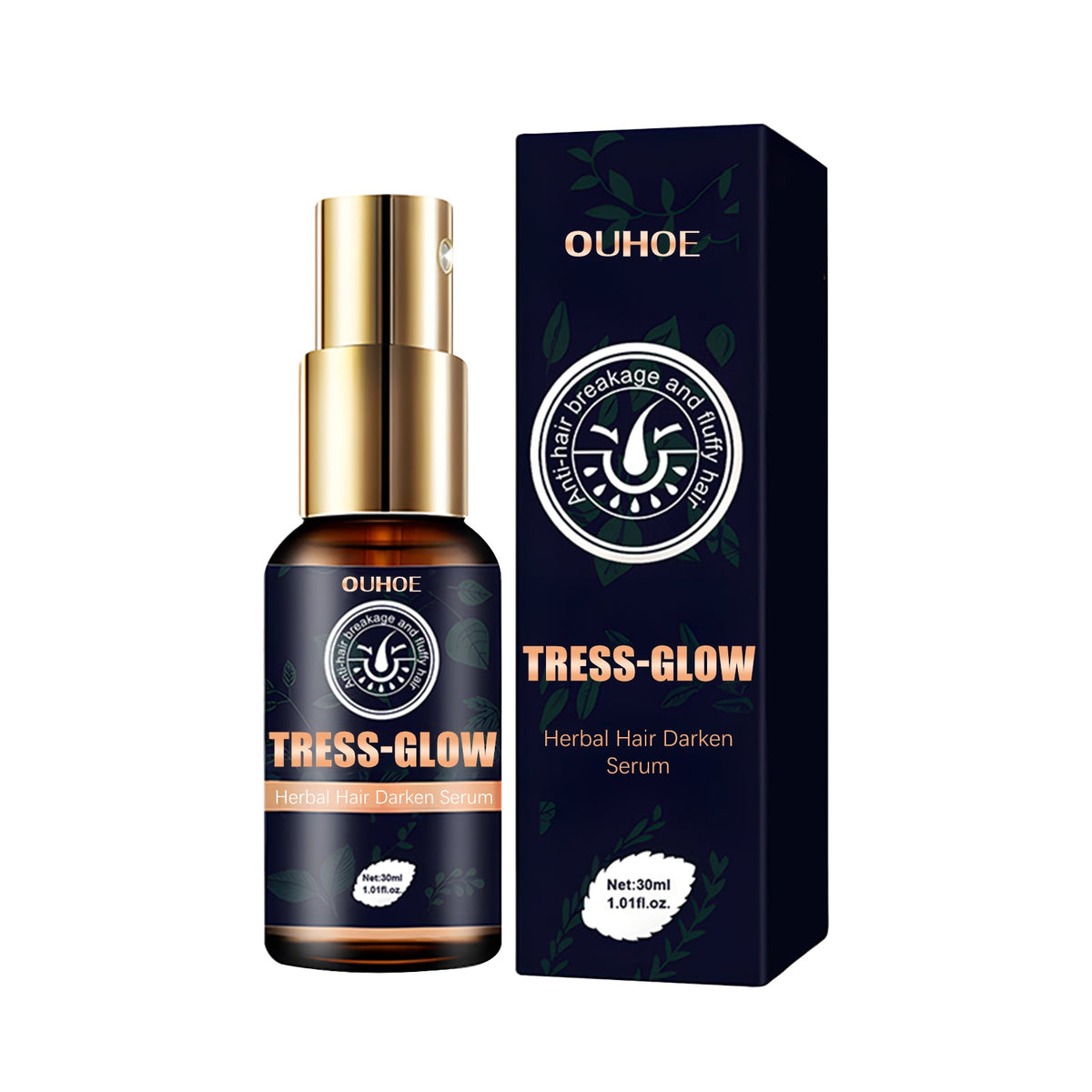 Gentle Moisturizing Scalp, Gentle Massage, Care For Beard, Gloss Care, E Ssence, Herbal Strong Hair Root E Ssence Oil, 30ml, 1 Box Tri Light Beauty