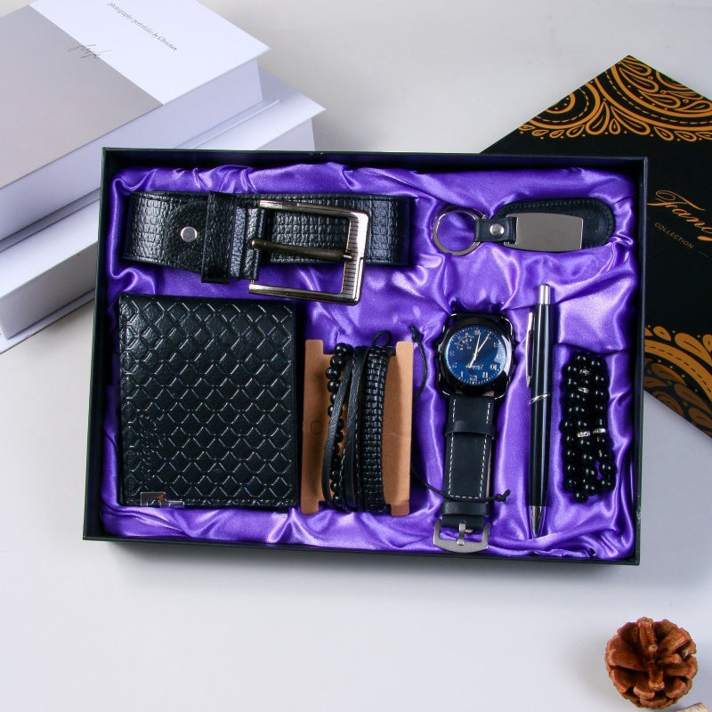 Cross-Border Men's Gift Business Gift Suit Belt Wallet For Boyfriend Valentine's Day Christmas Gift LadyShow.Store