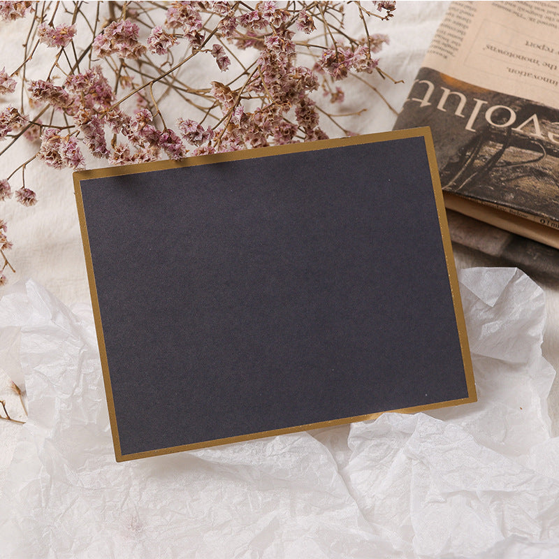 Quartet Bronzing Border Business Small Card CJD