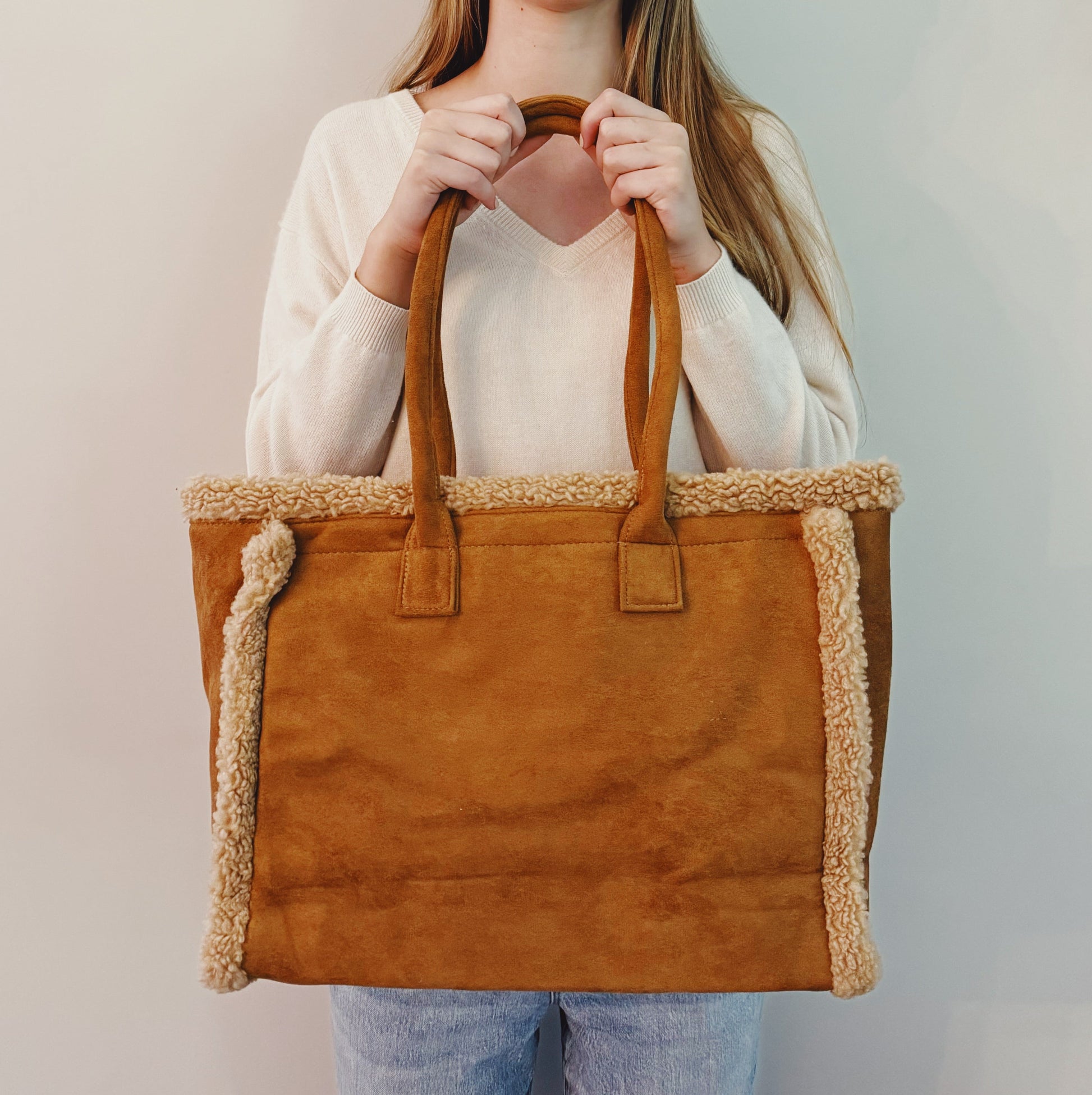 Teddy Cozy The Tote Shoulder Bag LadyShow.Store