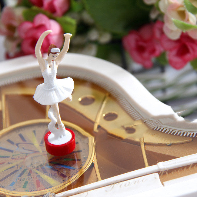 Dancing Girl Piano Music Box Valentine's Day Gift LuxuryLifeWay Online Store