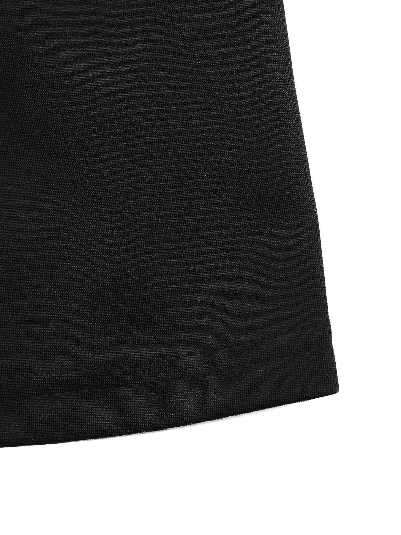 Pearl Collar Short Sleeve A-Line Mini Dress NorixaFashion.com