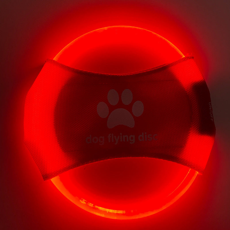 LED Dog Flying Disc Pets Fashion