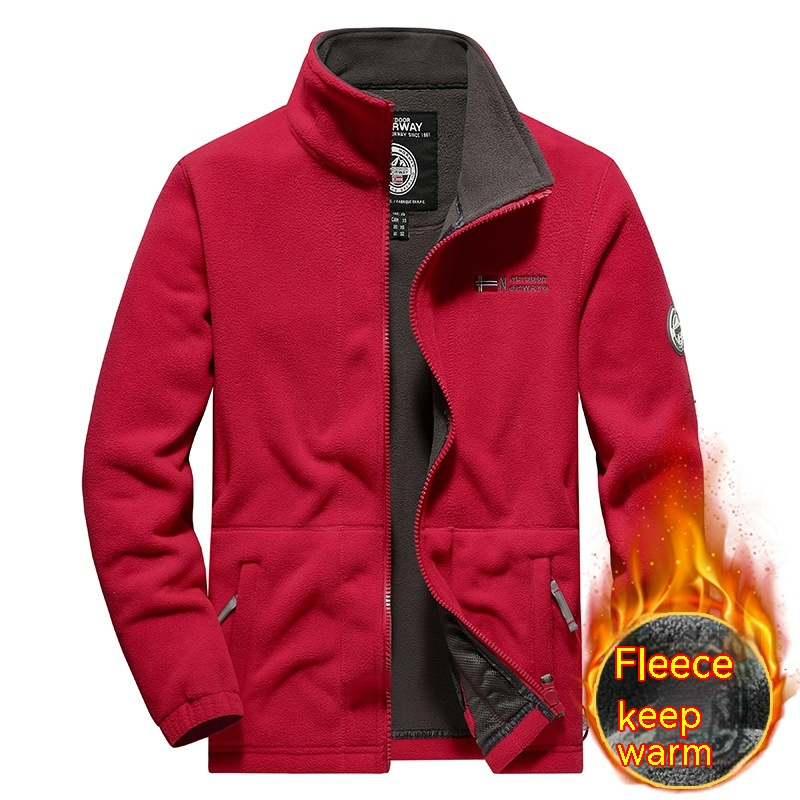 Men’s Double Layered Fleece Jacket Best YouTube Store