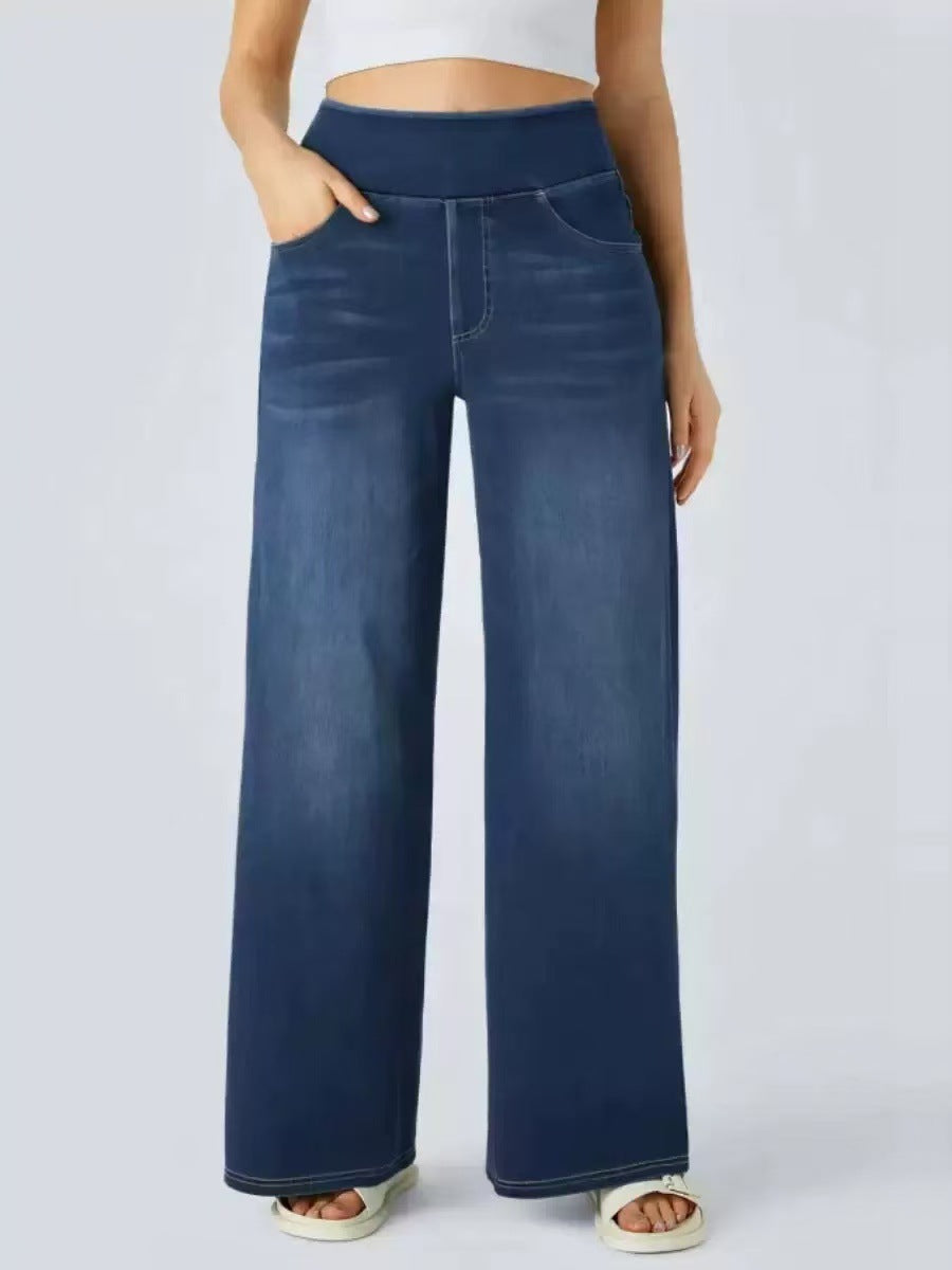 Women's Slim-fit Figure Flattering Pants Jeans CJD
