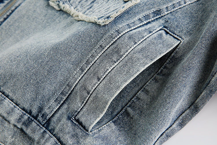 Men's And Women's Retro Stand Collar Motorcycle Clothing Best YouTube Store