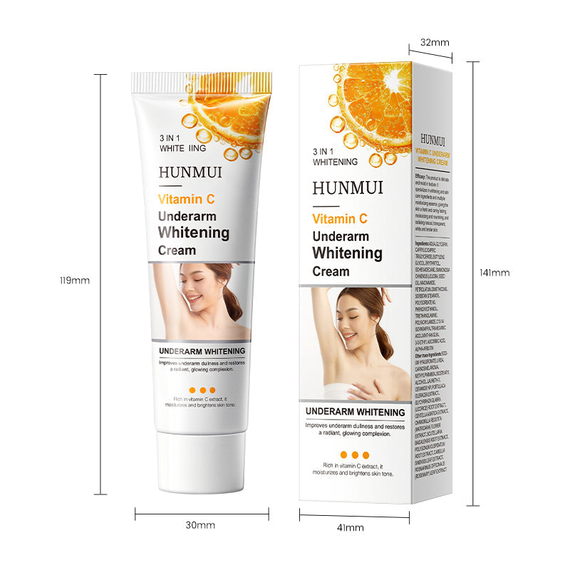 HUNMUI Vitamin C Underarm Whitening Cream 50g Tri Light Beauty
