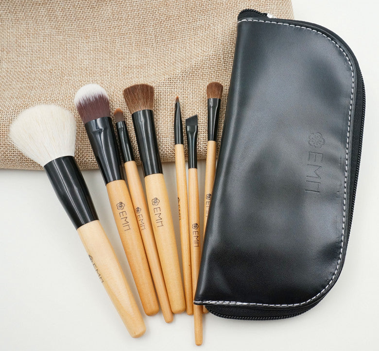 Makeup Brush Set with Pouch and Tools LadyShow.Store