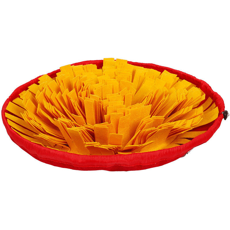 Dog Sniffing Mat Dog Puzzle Toy Pet Snack Feeding Mat Boring Interactive Game Training Blanket Snuffle Feeding Training Mat Pets Fashion