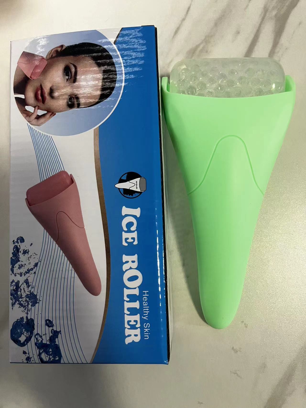 Beauty Ice Roller Face Massage Tool With Cold Balls Pi-Mart