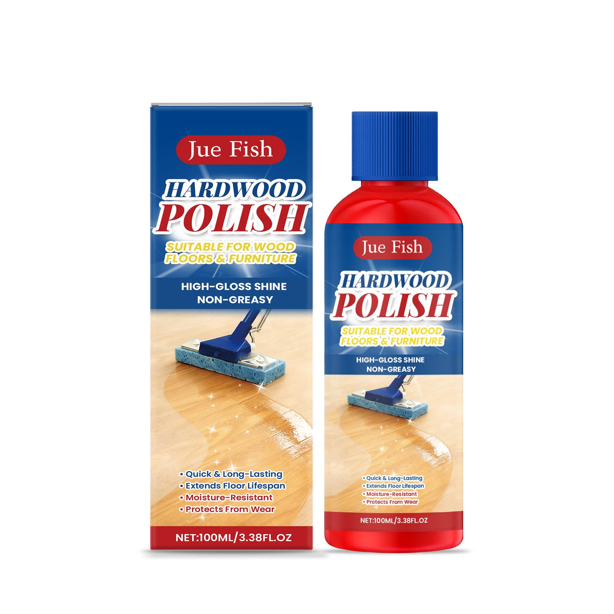 Wood Floor Polishing Agent 1 0 0ml-box Tri Light Beauty