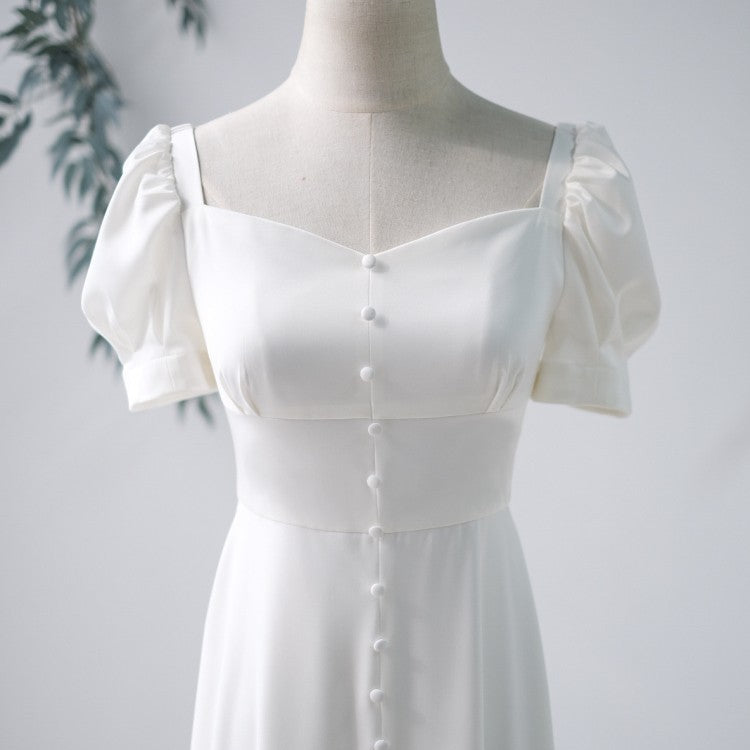 Short Travel License Registration Small White Skirt LadyShow.Store