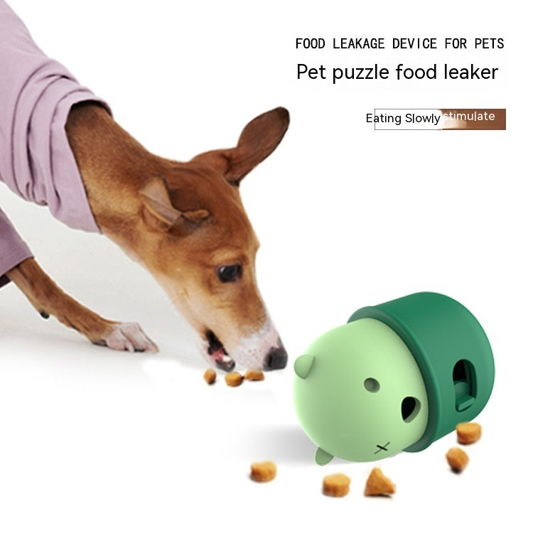 Pets Leakage Food Feeder Dog Interactive Training Toy Ball Natural Rubber Chew Dog Food Ball Snack Food Feeder Cat Puzzle Games Toy Pet Products Pets Fashion