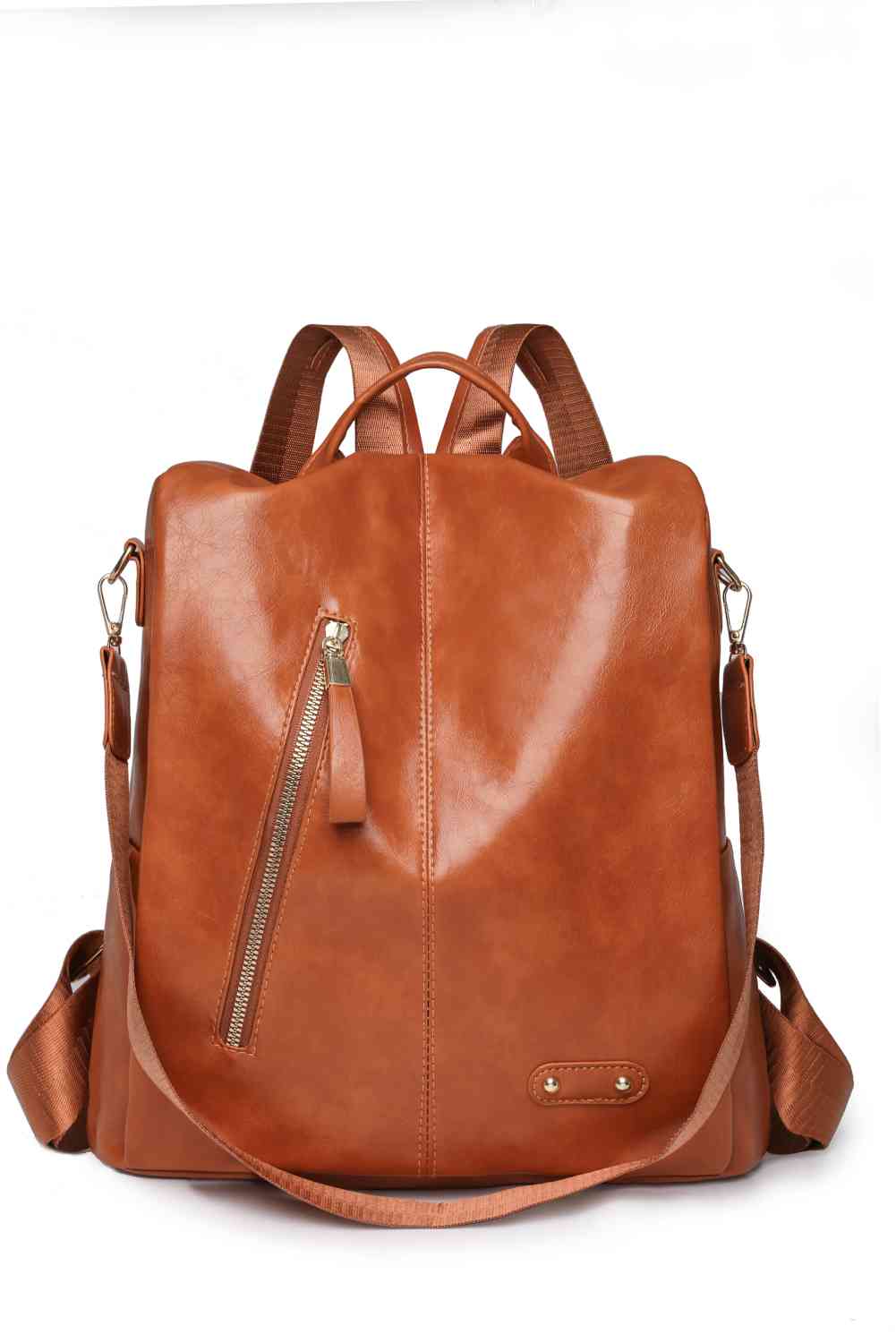 Marcy Zipper Pocket Backpack LadyShow.Store
