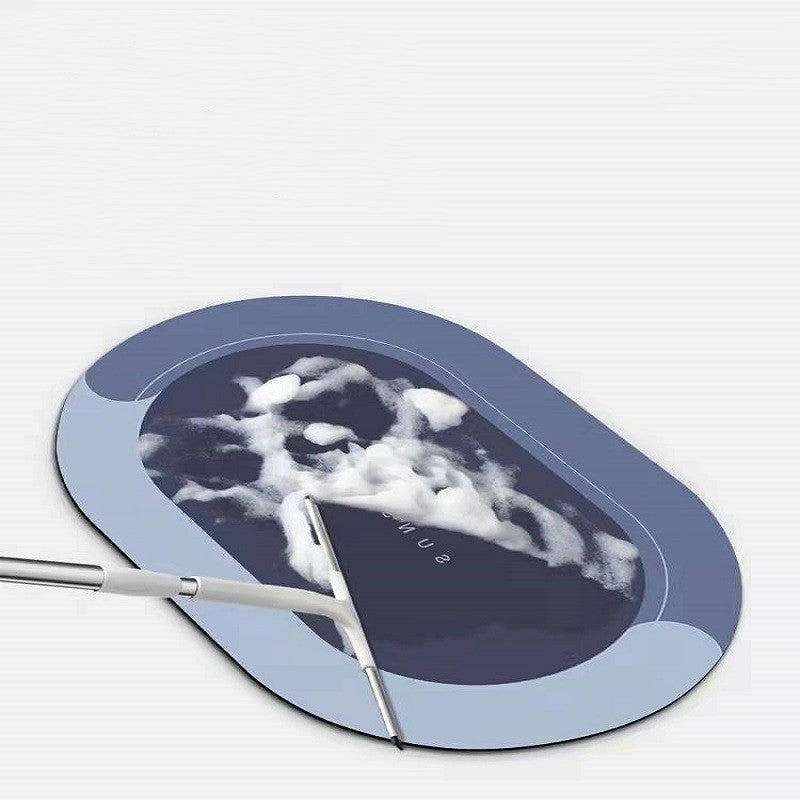Diatom Mud Floor Mat Nordic Style Bathroom Non-slip Absorbent