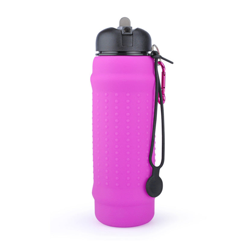 Portable Silicone Water Bottle for Outdoor Travel LadyShow.Store