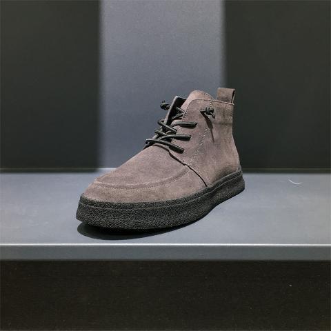 Trendy Casual High-Top Thick Sole Shoes LadyShow.Store