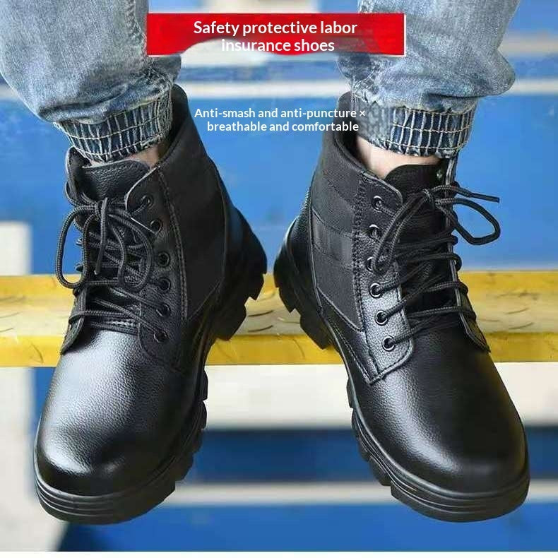 High Top Labor Protection Safety Shoes For Men Best YouTube Store