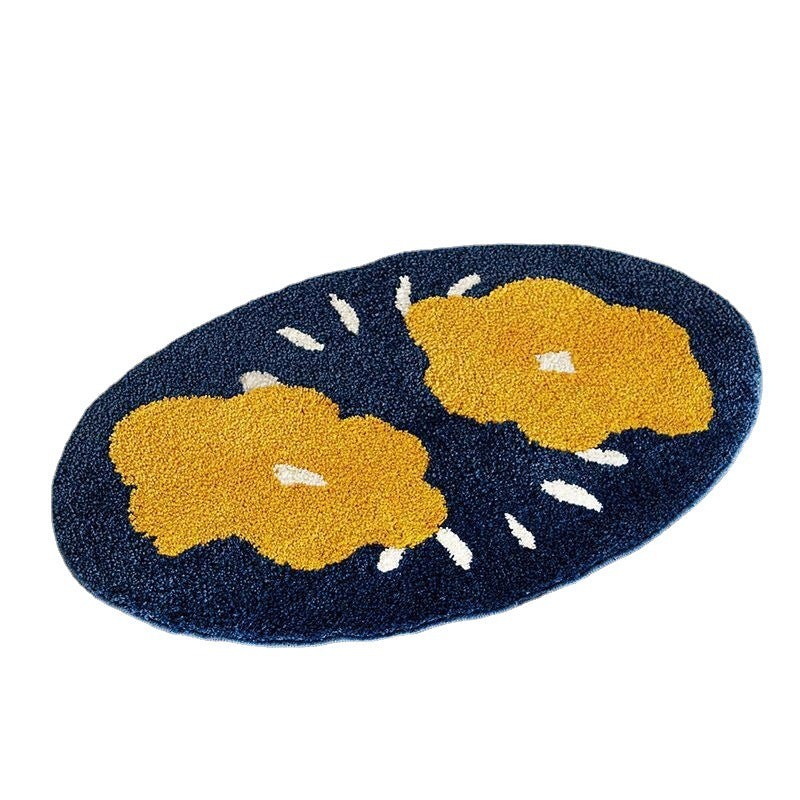 Bathroom Entrance Door Mat Blanket Bathroom Absorbent Floor Mat