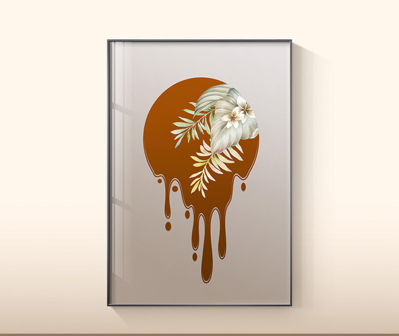 Plant Leaf Wall Art PearlNestDecor.com