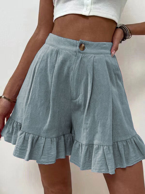 Loose-fitting Shorts High-waisted Shorts For Women NorixaFashion.com
