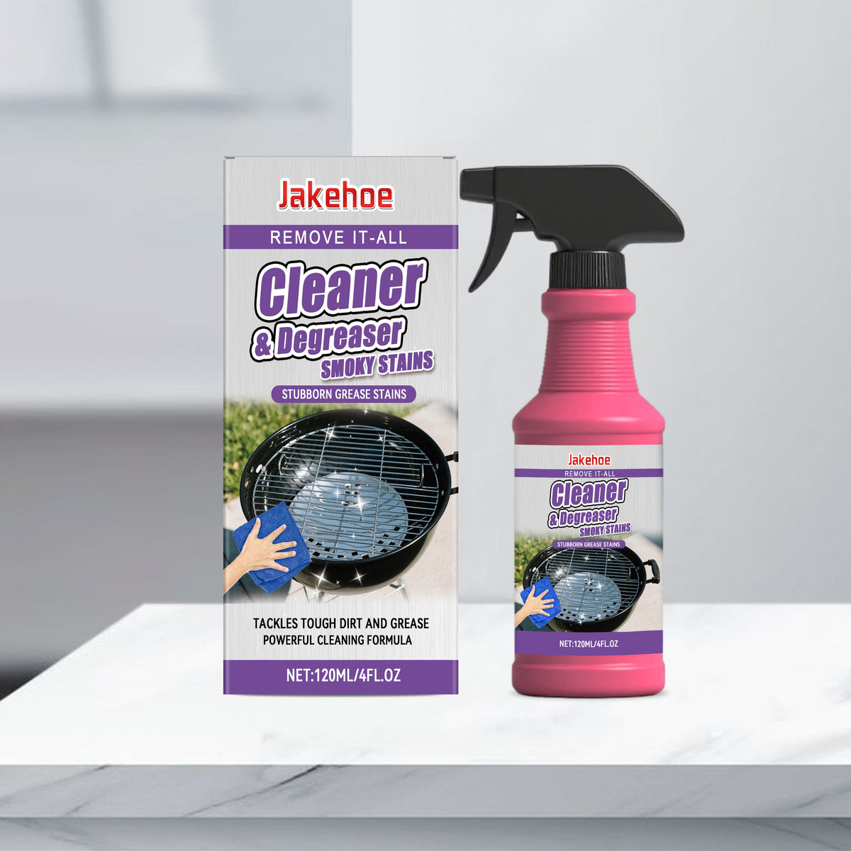 Barbecue Stove Shelf Cleaner 120ml-box Tri Light Beauty