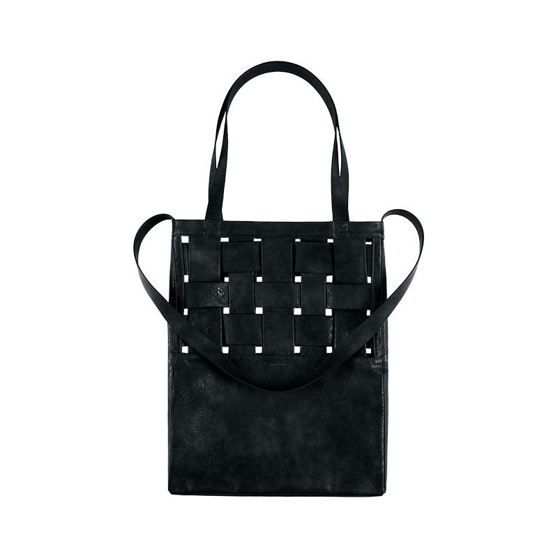 Faux Leather Woven Structure Crossbody Shoulder Bag LadyShow.Store