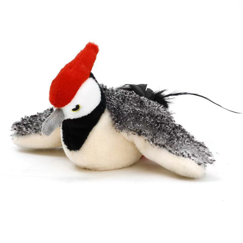 Pet Plush Toy Making Sound Electric Fish Jumping Winged Bird Pets Fashion