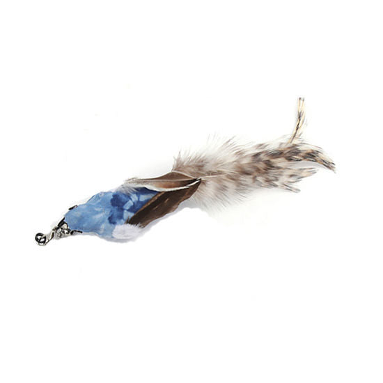 Steel Wire Feather Funny Cat Stick Long Rod Pets Fashion
