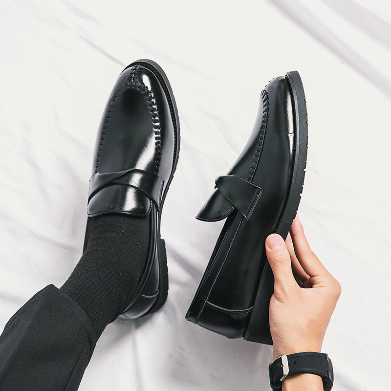 Mens Casual And Stylish Leather Shoes In British Business Style Best YouTube Store