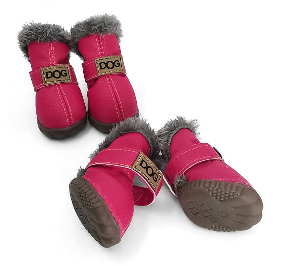 Dog Thick Snow Boots Keep Warm Teddy Autumn And Winter VIP Shoes Best YouTube Store