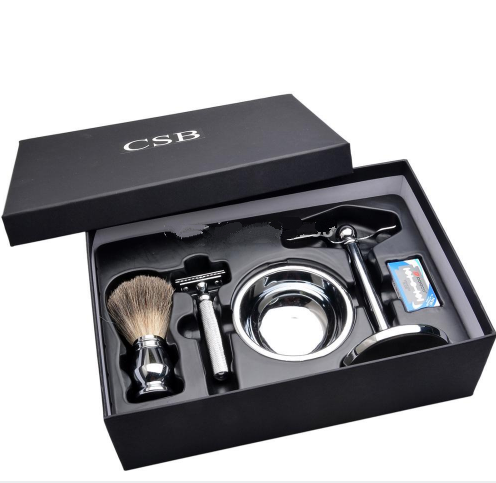 Shaving Kit with Beard Brush and Comb LadyShow.Store