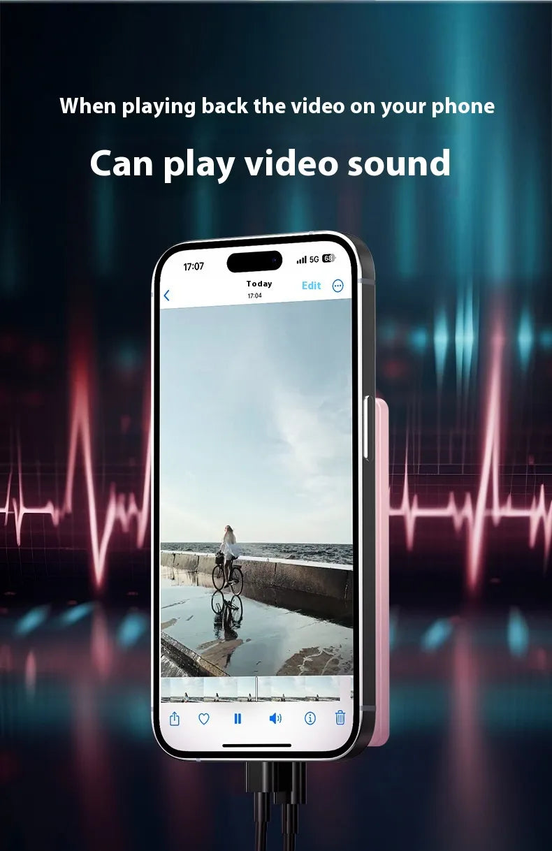 Selfie Display Magnetic Suction Screen For Mobile Phone Pi-Mart