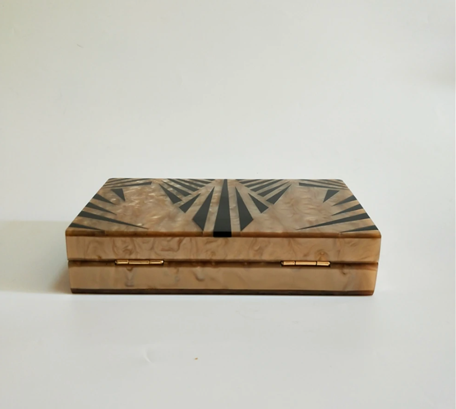 Luxe Clutch -Black LadyShow.Store