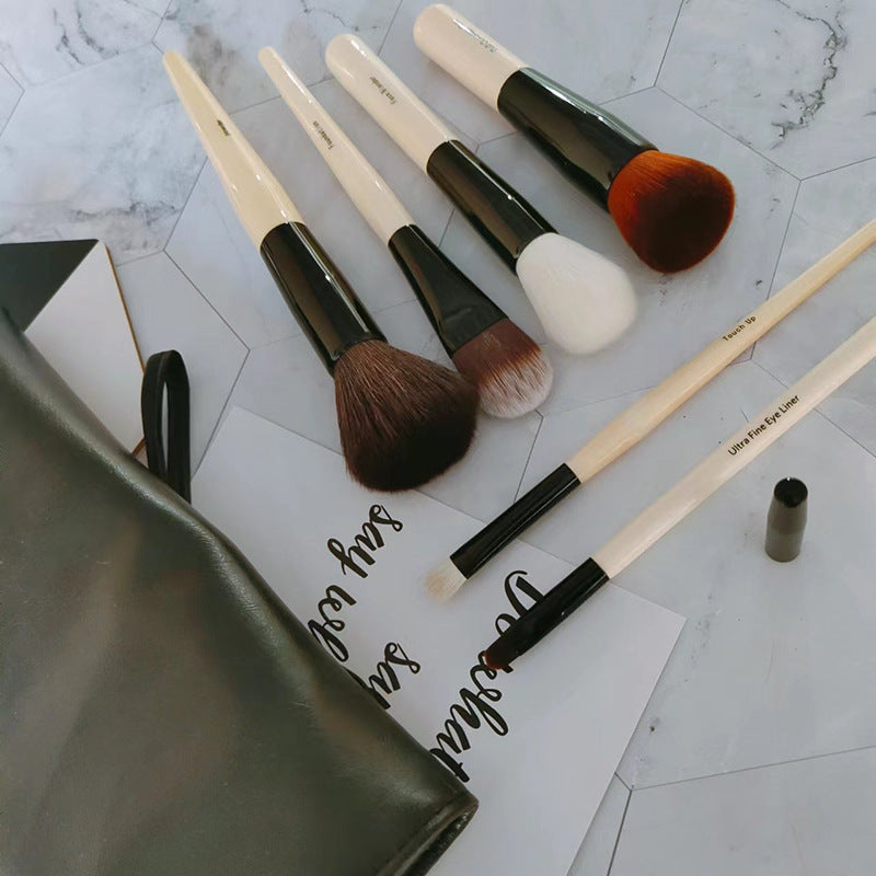 Makeup Brush Set with Pouch and Tools LadyShow.Store