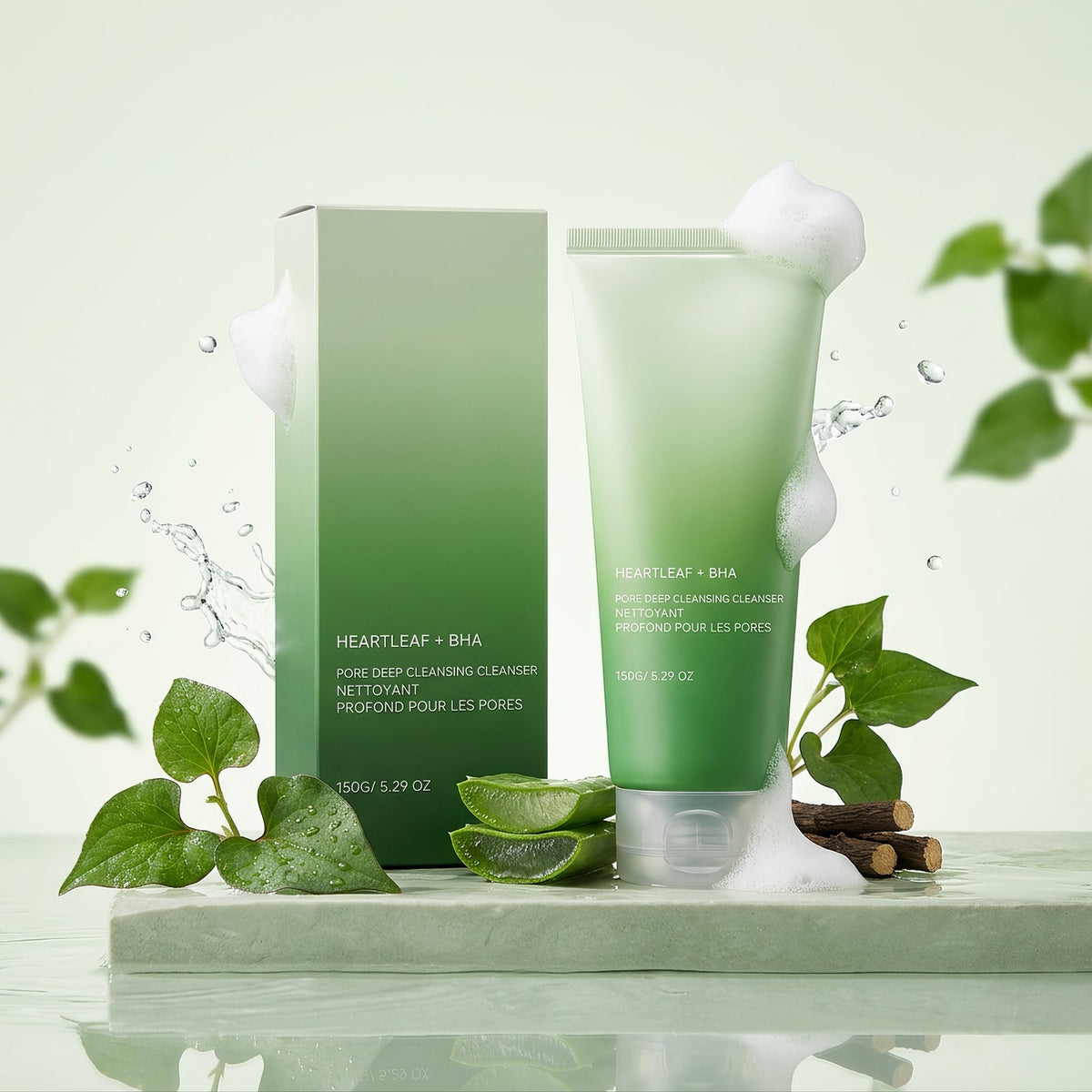 Fishing Grass Control Oil Cleansing Milk 150g-box Tri Light Beauty