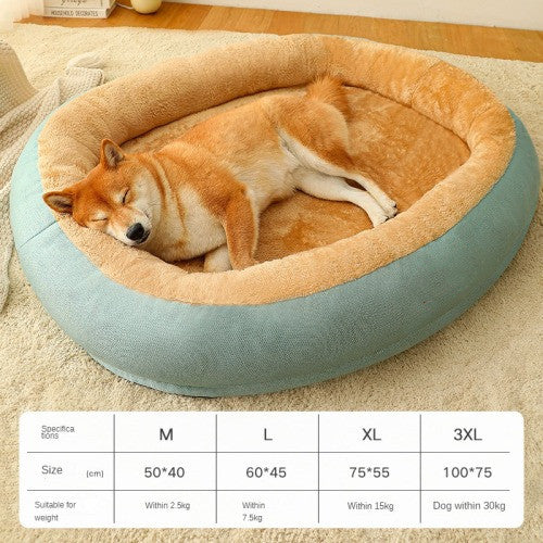 Removable And Washable Dog Bed Warm Cat Bed For Sleeping Pets Fashion
