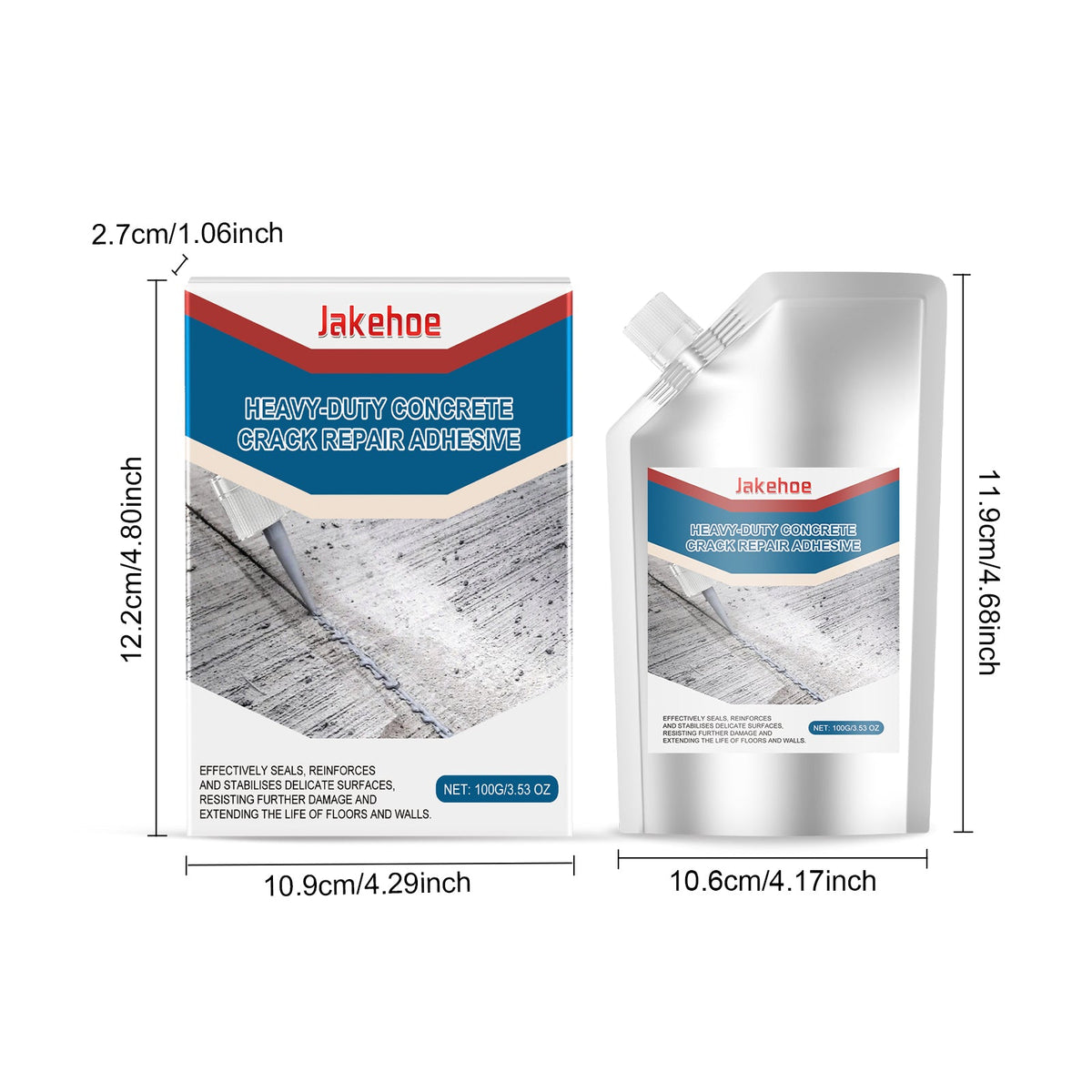 Crack Repair Adhesive 1 00g 1box Tri Light Beauty