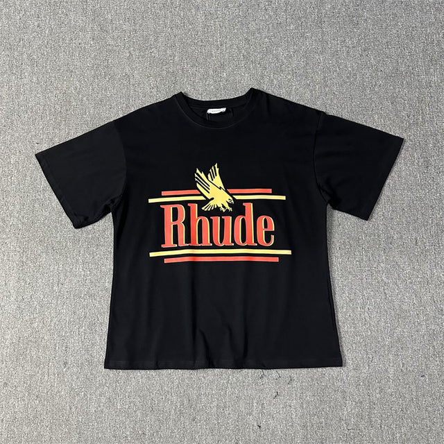 2024 Cotton Letter Printed Loose Couple T-Shirt Pi-Mart