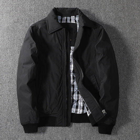 Thickened Tooling Jacket Cotton-padded Jacket Middle-aged Men's Clothin Best YouTube Store