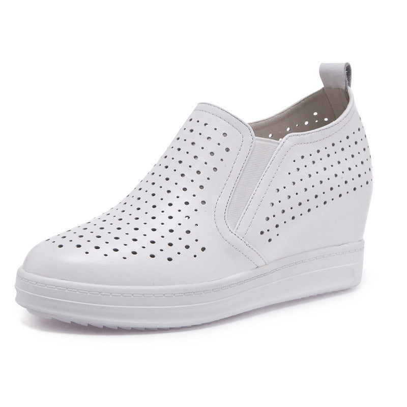 Elevated Slip-On Women's Thick Sole Shoes LadyShow.Store