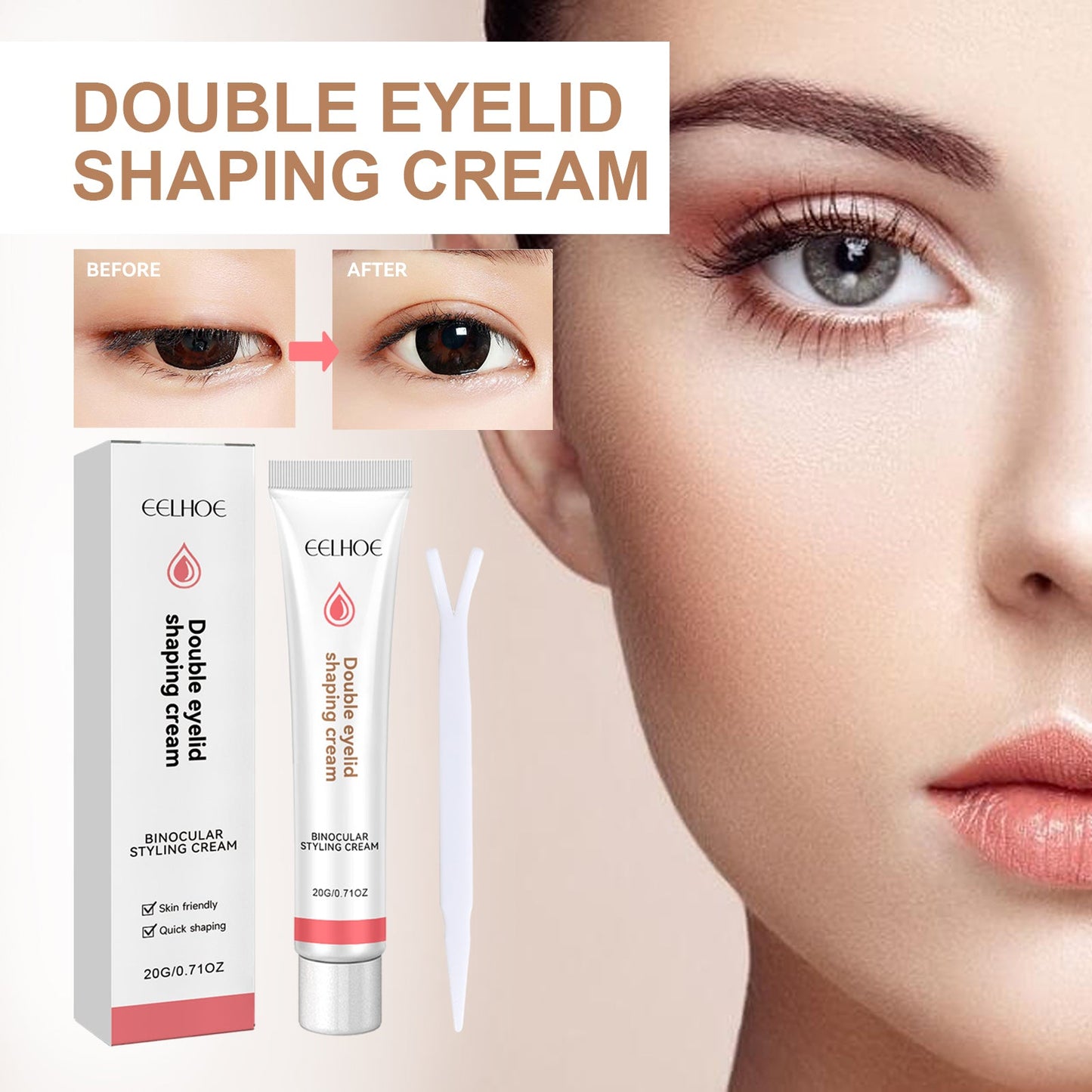 Double Eyelid Shaping Cream 20g Tri Light Beauty