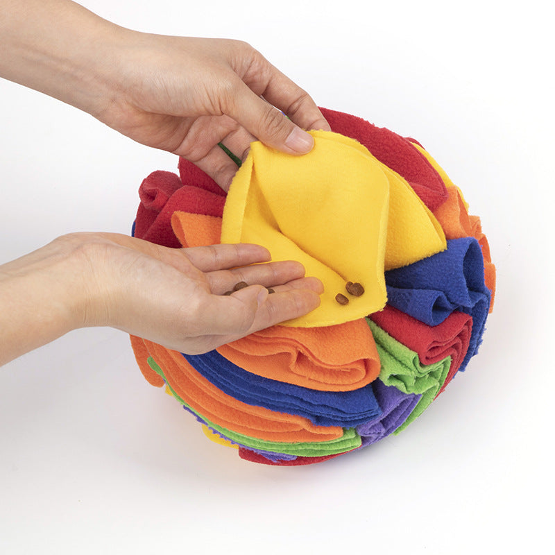 Dog Sniffing Training Blanket Snuffle Ball Mat Detachable Pads Puzzle Toy Pet Supplies For Dogs Cats Pets Fashion
