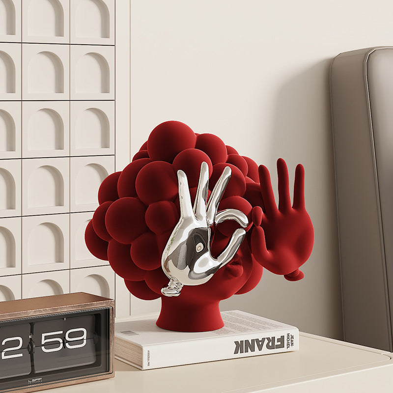 High-end Abstract Human Sculpture Artwork PearlNestDecor.com