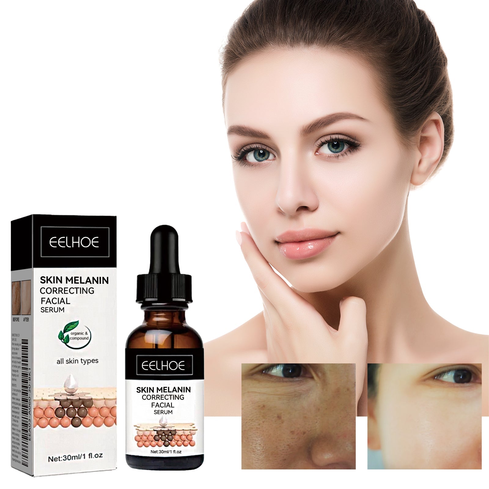 Melanin Repair Facial Serum 30ml Tri Light Beauty